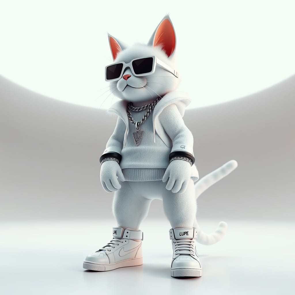 Cool Cat Mascot